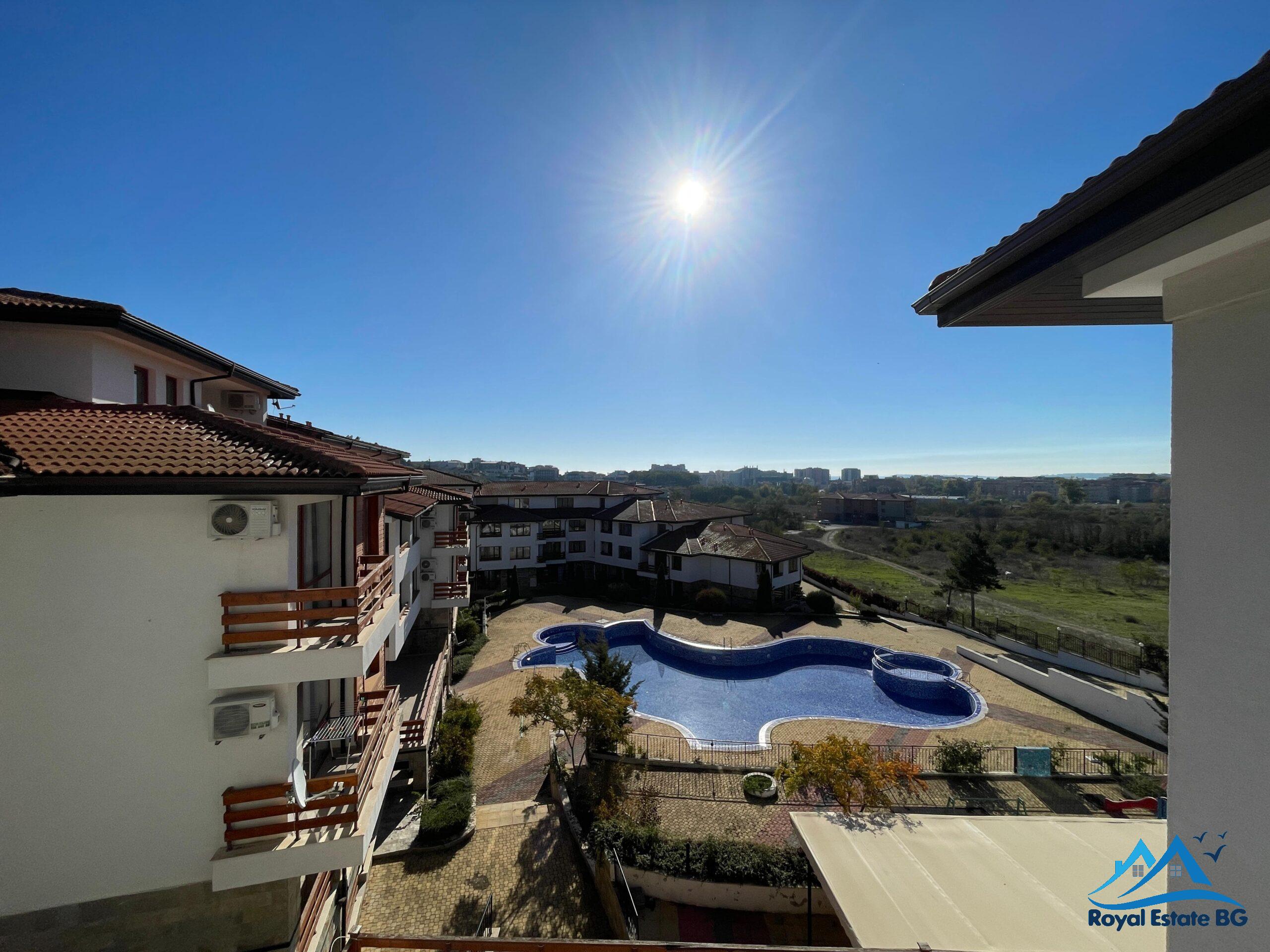 DEFERRED PAYMENT!! Spacious One-Bedroom Apartment in Gardenia Hills Complex, Sunny Beach.